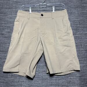 Oakley Shorts Men's Size 28 Kahki Brown Reg Fit Chino Lightweight